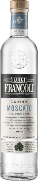 Граппа Luigi Francoli Moscato del Piemonte, 0.7 л