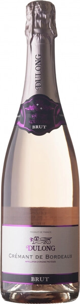 Игристое вино Dulong, Cremant de Bordeaux AOP Brut Rose