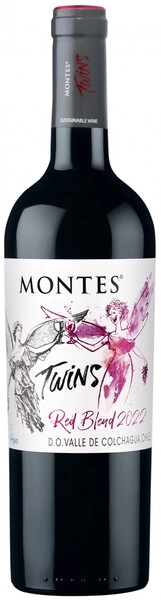 Вино Montes, Twins Red Blend, Valle de Colchagua DO, 2022