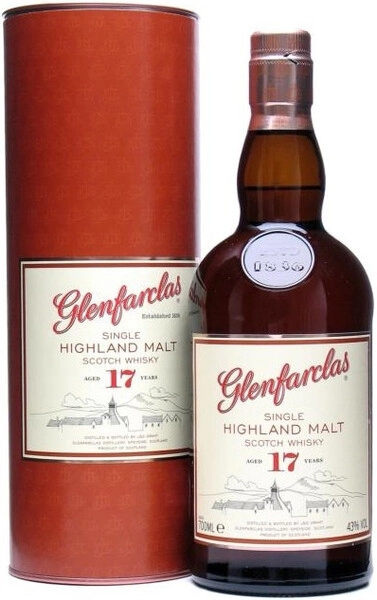 Виски "Glenfarclas" 17 Years, in tube, 0.7 л