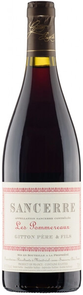 Вино Gitton Pere & Fils, Les Pommereaux, Sancerre AOC, 2019
