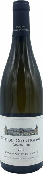 Вино Domaine Genot-Boulanger, Corton-Charlemagne Grand Cru AOC, 2019
