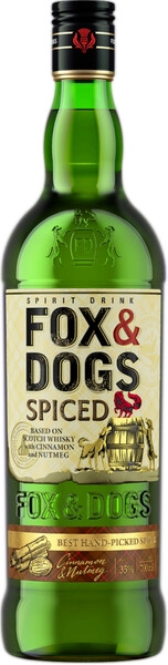 Ликер Fox and Dogs Spiced, 0.7 л