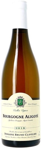 Вино Domaine Bruno Clavelier, Bourgogne Aligote Vieilles Vignes AOC, 2018