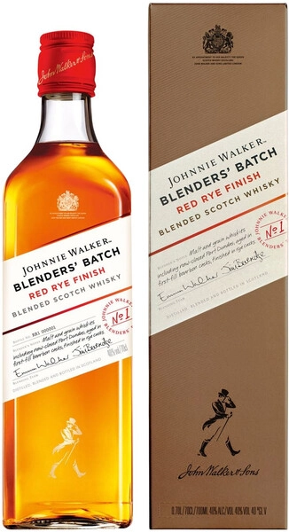 Виски Johnnie Walker, Blenders' Batch Red Rye Finish, gift box, 0.7 л