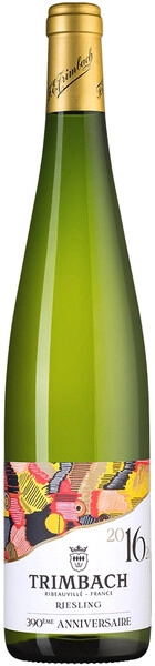 Вино Trimbach, Riesling 390eme Anniversaire AOC, 2016