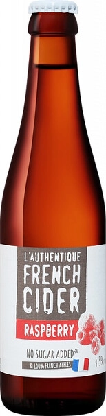Сидр L'Authentique Raspberry, 0.33 л
