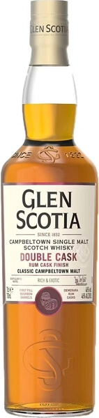 Виски Glen Scotia Double Cask Rum Finish, 0.7 л