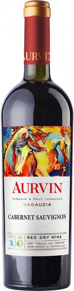 Вино Aurvin Cabernet Sauvignon, Valul lui Traian IGP, 2022