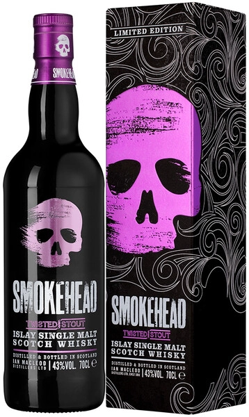 Виски Smokehead Twisted Stout, gift box, 0.7 л