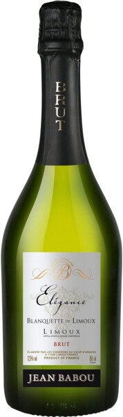 Игристое вино Jean Babou Elegance Brut, Blanquette de Limoux AOP