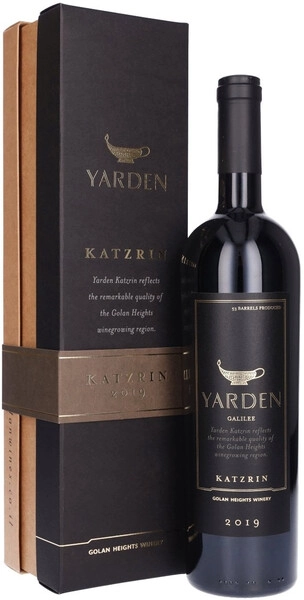 Вино Golan Heights, Yarden Katzrin, 2019, gift box