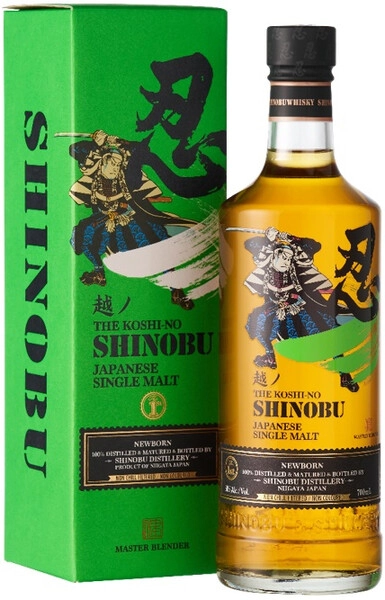 Виски Shinobu Single Malt Newborn, gift box, 0.7 л