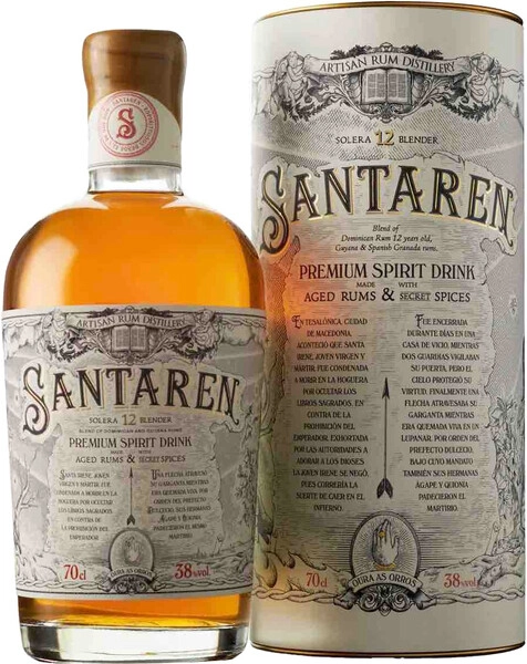 Ром Santaren Solera 12 Blender, in tube, 0.7 л