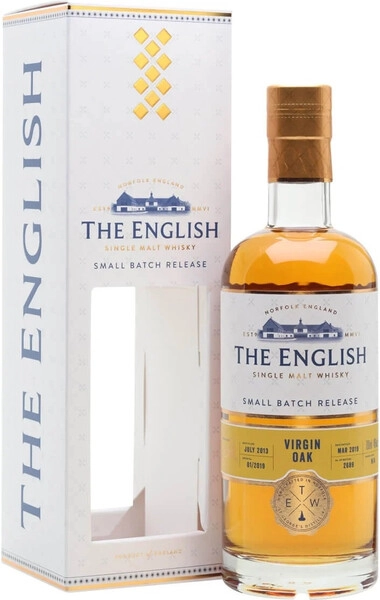 Виски English Whisky, Small Batch Release Virgin Oak, gift box, 0.7 л