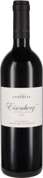 Вино Krutzler, Eisenberg Spatfullung DAC, 2016