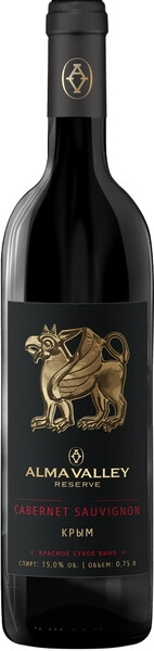 Вино Alma Valley Reserve Cabernet Sauvignon, 1.5 л