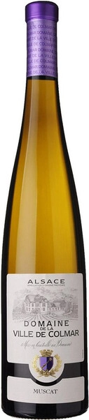 Вино Domaine Viticole de la Ville de Colmar, Muscat, Alsace AOP, 2019