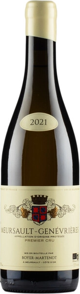 Вино Yves Boyer-Martenot, Meursault-Genevrieres Premier Cru AOP, 2021