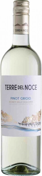 Вино Mezzacorona, Terre del Noce Pinot Grigio, Vigneti delle Dolomiti IGT, 2023