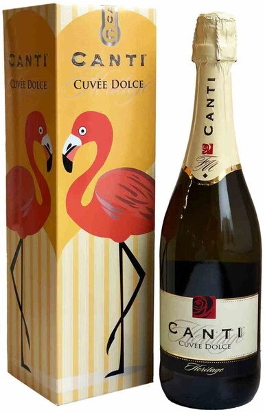 Игристое вино Canti, Cuvee Dolce, gift box