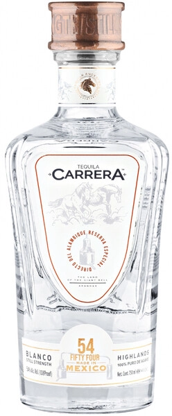Текила "Carrera" Blanco Still Strength, 0.75 л