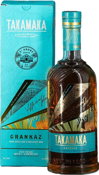 Ром Takamaka Grankaz Batch 3, 2024, gift box, 0.7 л