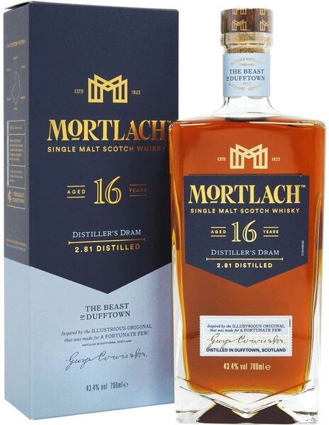 Виски Mortlach 16 Years Old, gift box, 0.7 л