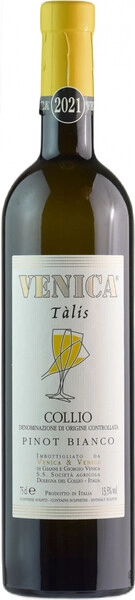 Вино Venica & Venica, Talis Pinot Bianco, Collio DOC, 2021