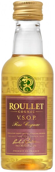 Коньяк "Roullet" VSOP, (plastic bottle), 50 мл