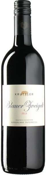 Вино Krutzler, Blauer Zweigelt, 2019