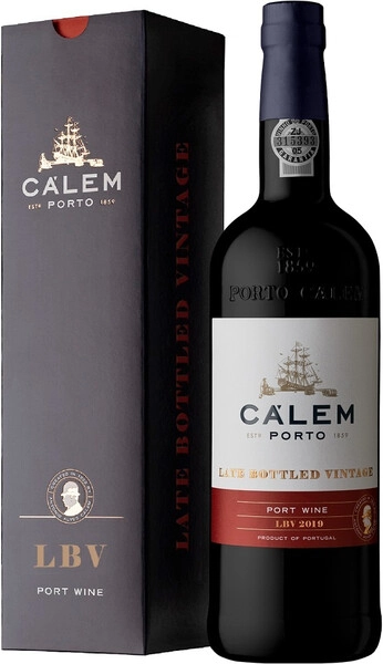 Портвейн Calem Late Bottled Vintage Port, 2019, gift box