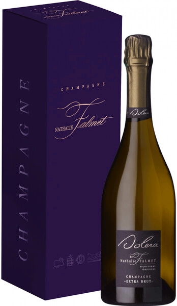 Шампанское Nathalie Falmet, Cuvee Solera Reverse Perpetuelle, Champagne AOC, gift box