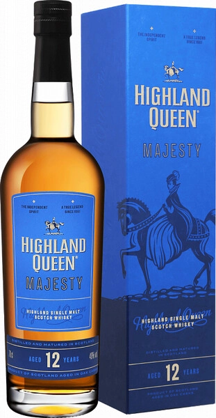 Виски Highland Queen Majesty 12 Years Old, gift box, 0.7 л