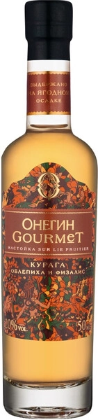 Ликер Онегин, Гурмэ Курага, Облепиха и Физалис, настойка сладкая, 50 мл