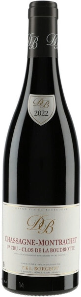 Вино P. & L. Borgeot, Chassagne-Montrachet 1er Cru Clos de la Boudriotte AOC, 2022