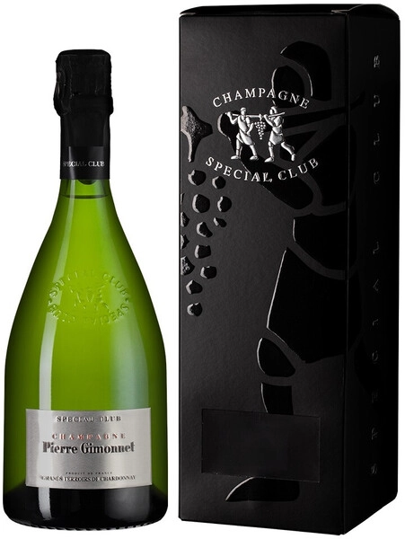 Шампанское Pierre Gimonnet & Fils, Special Club Grands Terroirs de Chardonnay AOC, 2015, gift box