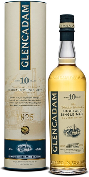 Виски Glencadam 10 Years Old, in tube, 0.7 л