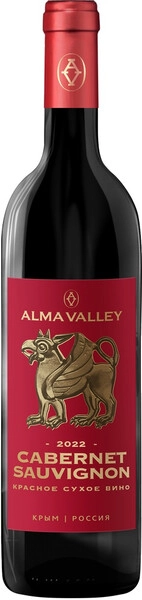 Вино Alma Valley Cabernet Sauvignon, 2022