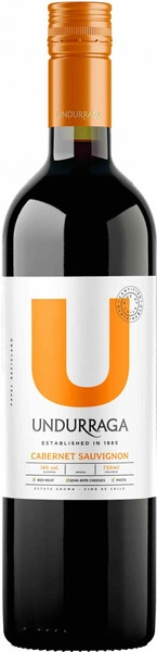 Вино Undurraga, Cabernet Sauvignon, Central Valley DO, 2022