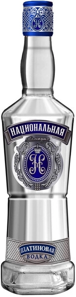 Водка Альфа Люкс, Национальная Коллекция Платиновая, 0.5 л