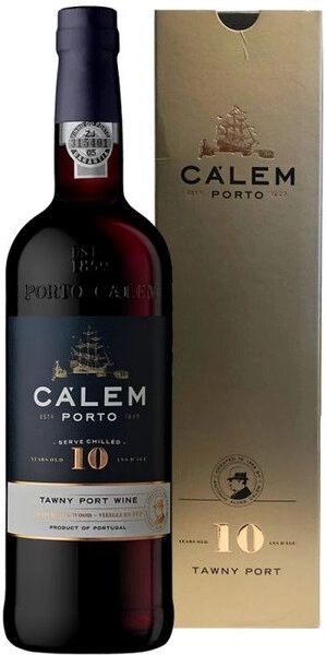 Портвейн Calem 10 Years Old Tawny Porto, gift box