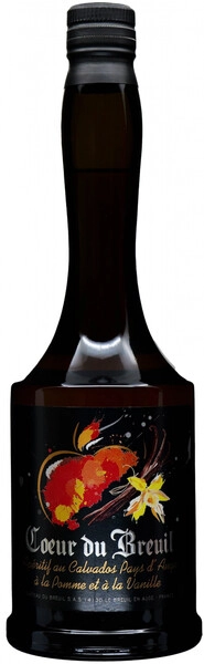 Ликер Chateau du Breuil, "Coeur du Breuil" Aperitif Calvados-Vanilla, Pays d'Auge AOC, 0.7 л
