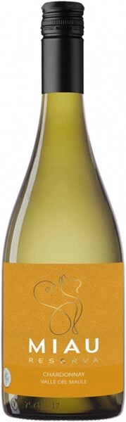Вино Miau Chardonnay Reserva, Valle del Maule DO, 2023