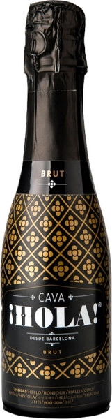 Игристое вино Hola Brut, Cava DO, 200 мл