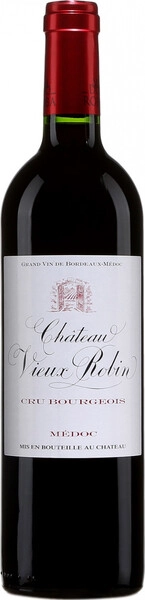 Вино Chateau Vieux Robin, Medoc AOC, 2019