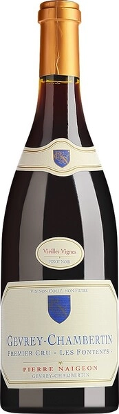 Вино Pierre Naigeon, Gevrey-Chambertin 1er Cru Les Fontenys Vieilles Vignes AOC, 2012
