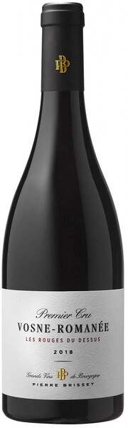 Вино Pierre Brisset, Vosne Romanee 1-er Cru Les Rouges du Dessus AOC, 2018