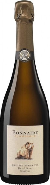 Шампанское Champagne Bonnaire, Cramant Vintage Grand Cru Blanc de Blancs AOC, 2015