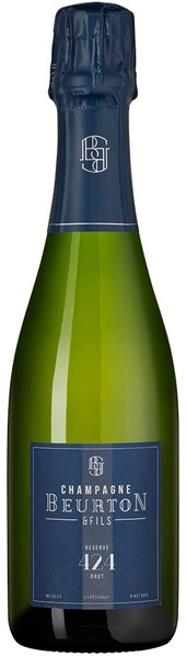 Шампанское Champagne Beurton & Fils, Reserve 424 Brut, Champagne AOC, 375 мл